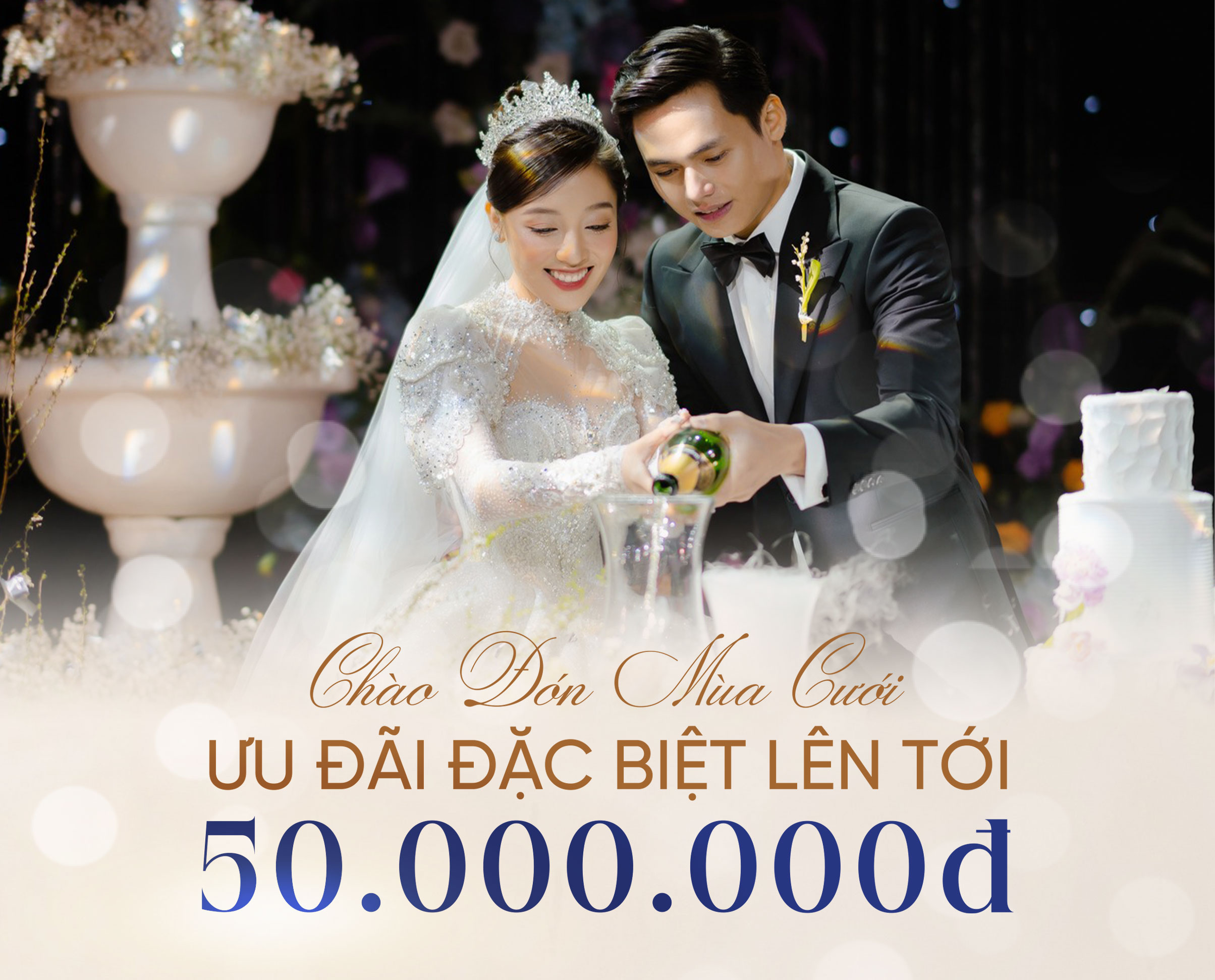 Ưu đãi tiệc cưới lên tới 50.000.000 VNĐ tại Promes Center